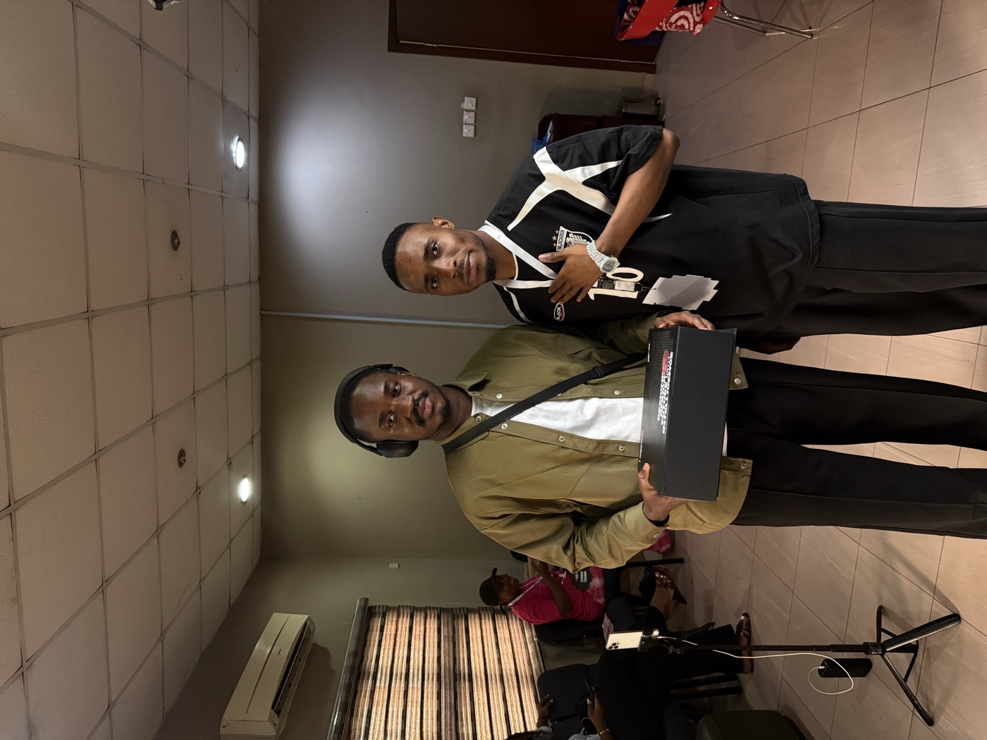 Nonso at a creative community event